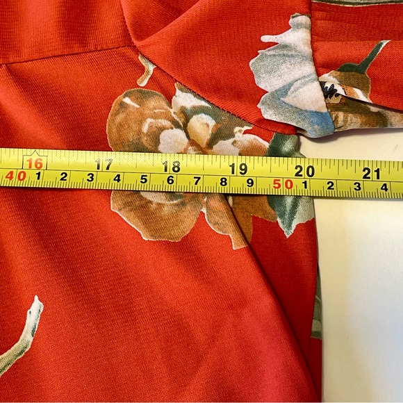 W5 by Anthropologie Floral Blouse | Size L | Boho Peasant Top - Picture 13 of 14